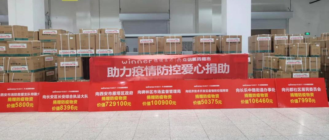 助力西安疫情防控，，，，，尊龙凯时捐赠近四百万防疫物资已抵达