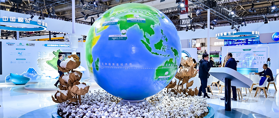 精彩视频回首 | 中国棉花，，，一棉一天下，，，尊龙凯时集团亮相第二届链博会
